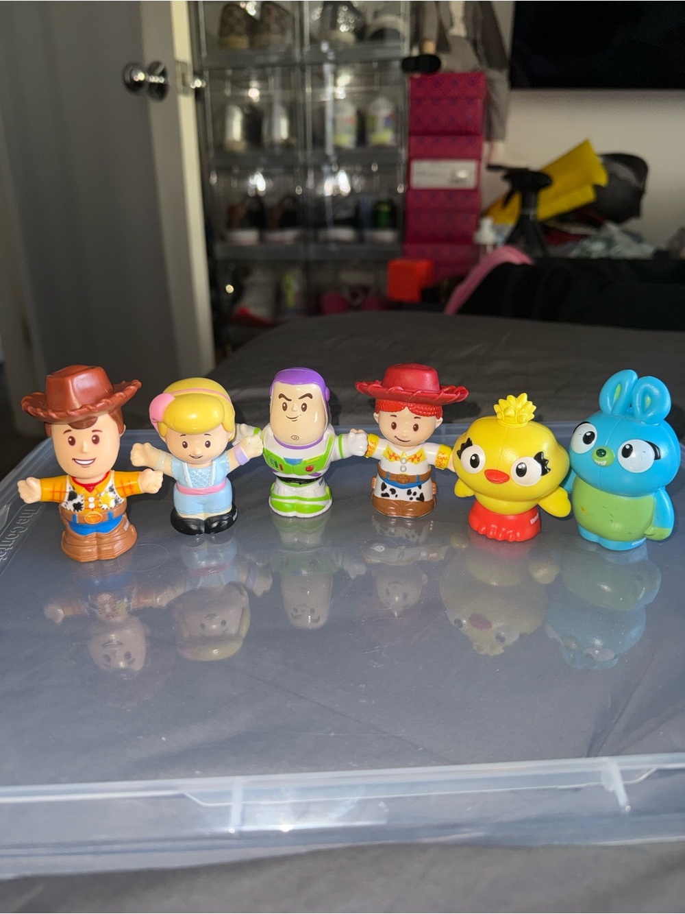 Toy Story Little PeMini Figures Set - Woody, Buzz, Jessie & Friends - Multicolor